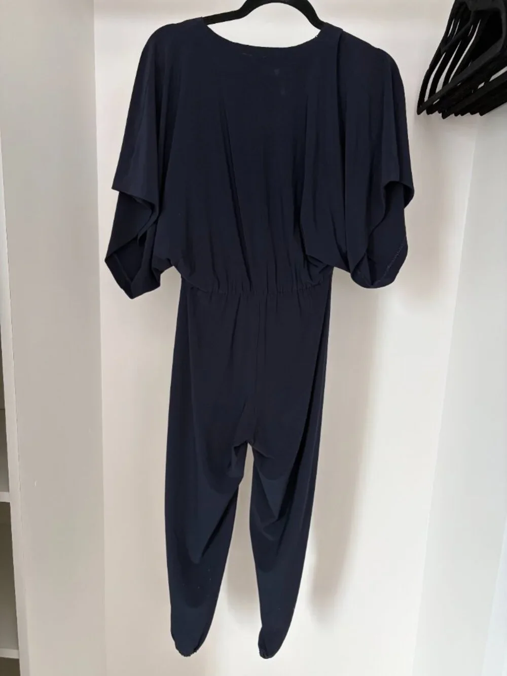 Norma Kamali - Navy Jog Jumpsuit - XS